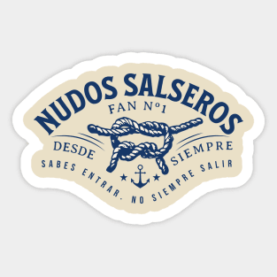 Nudos Salseros Dancing Knots Sticker